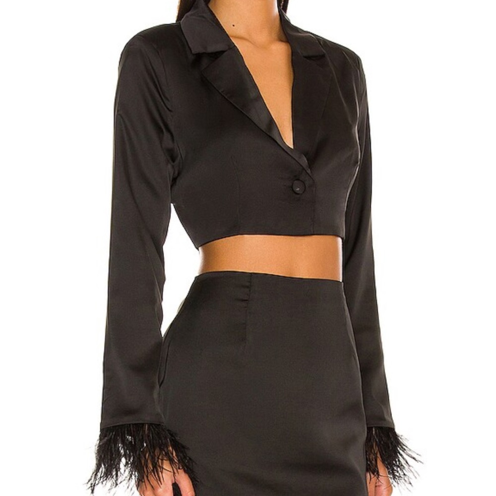 NEW Revolve Julia Blazer Top